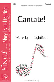 Cantate! Two-Part choral sheet music cover Thumbnail